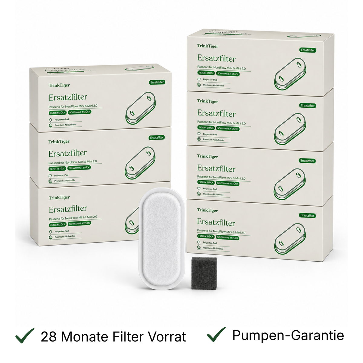 NordFlow Mini & Mini 2.0 Filtervorrat