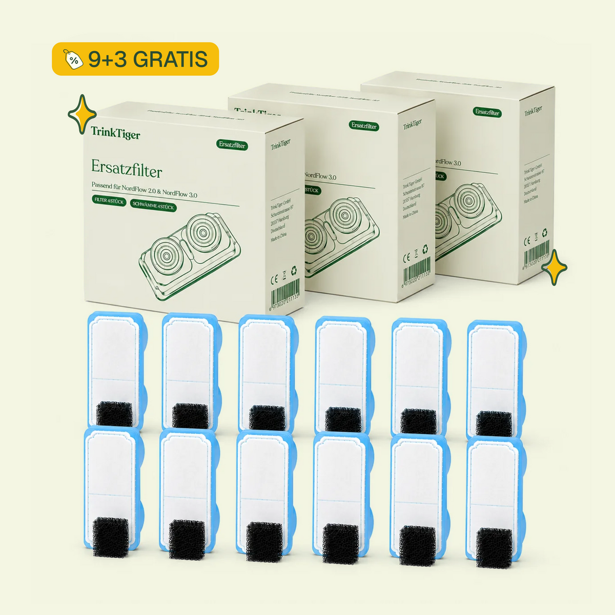NordFlow 2.0 & 3.0 Filter Set