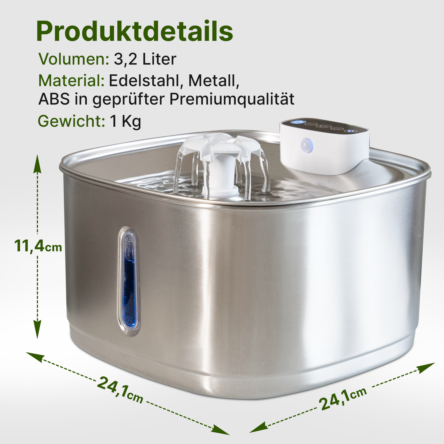 SmartFlow Katzenbrunnen (3,2L + Kabellos)