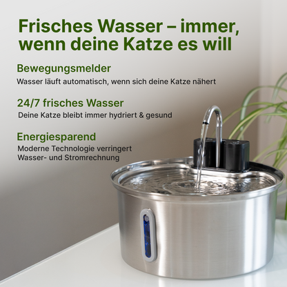 NordFlow 2.0 Katzenbrunnen (3,2L + Kabellos)