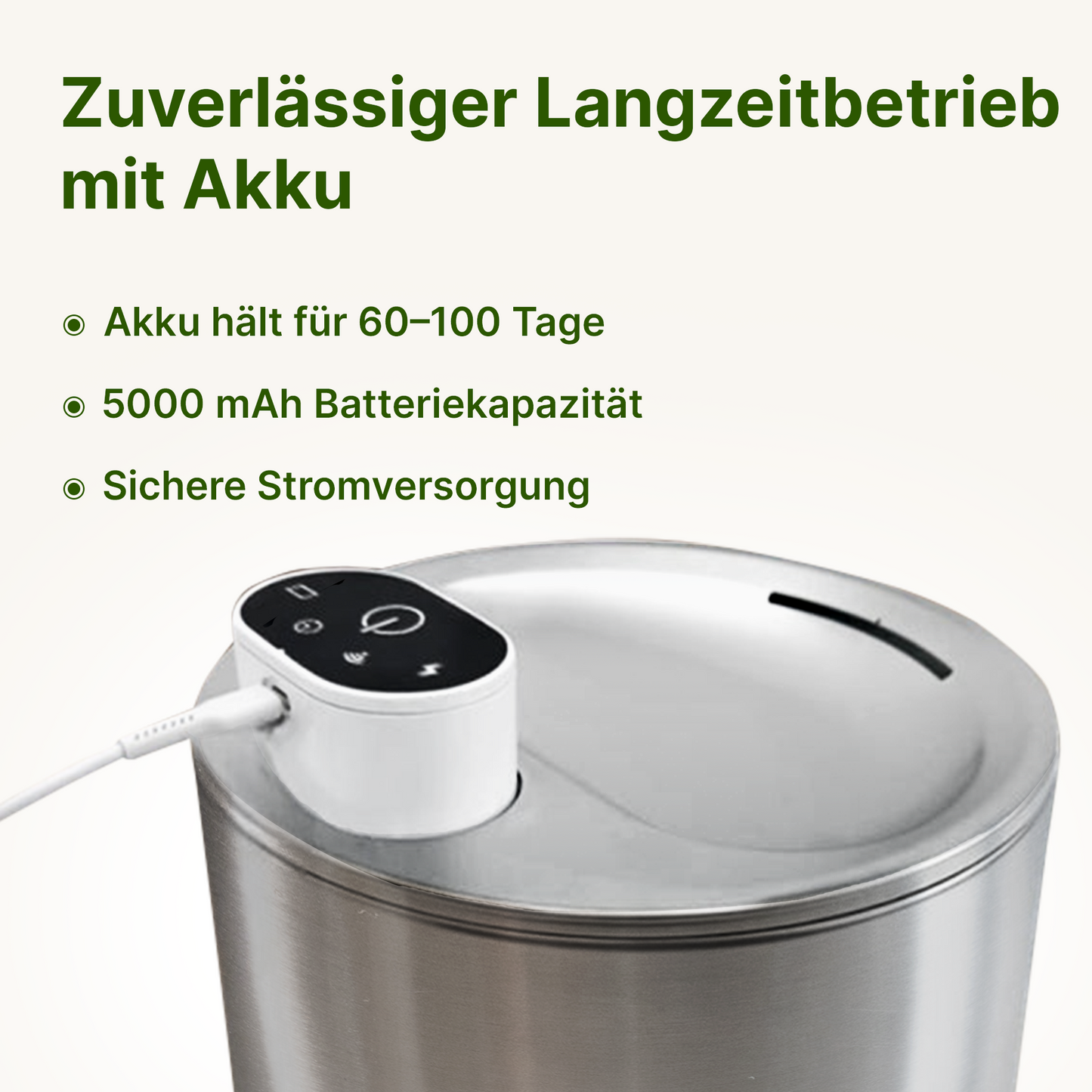 SmartFlow Premium Katzenbrunnen (4L + Kabellos)