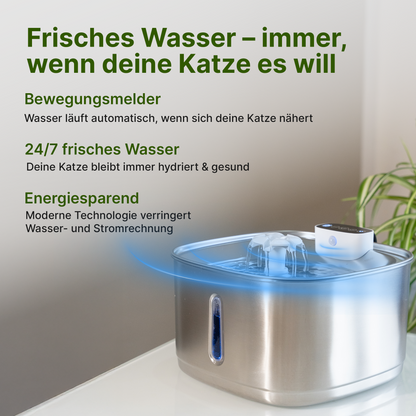 SmartFlow Katzenbrunnen (3,2L + Kabellos)