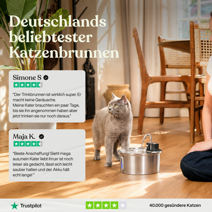 NordFlow 2.0 Katzenbrunnen kabellos, Detailansicht 3