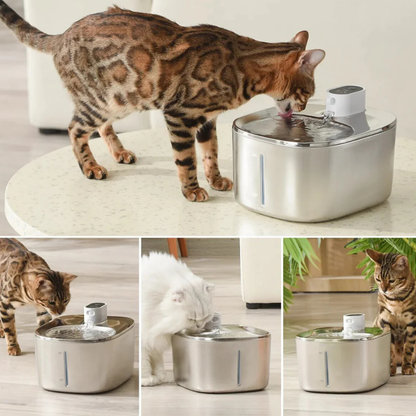 SmartFlow Deluxe Katzenbrunnen (4L + Kabellos)