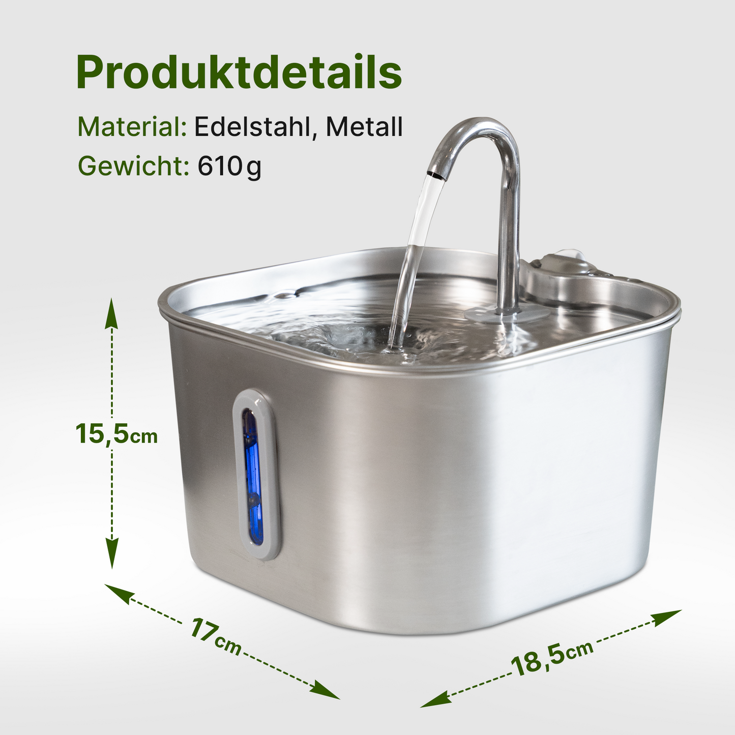 NordFlow Mini Katzenbrunnen (2,2L)