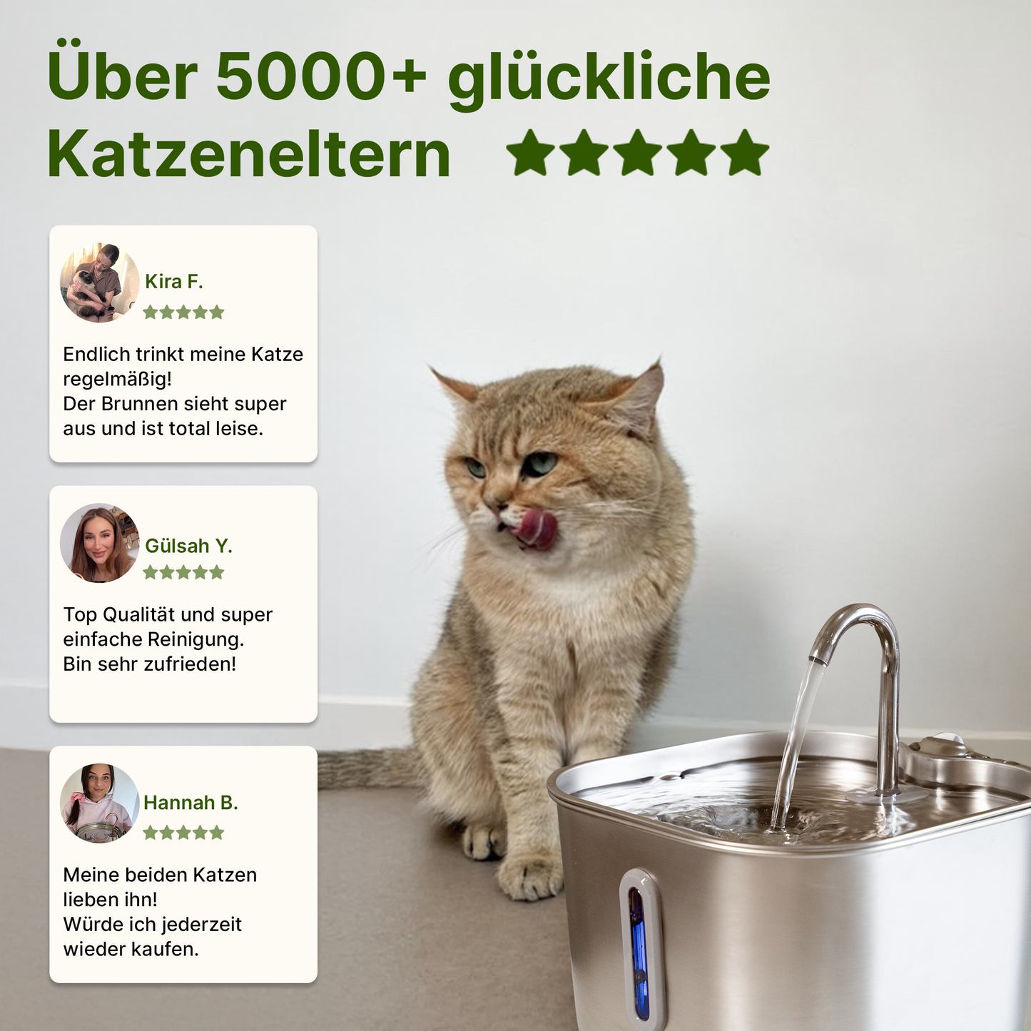 NordFlow Mini Katzenbrunnen (2,2L)
