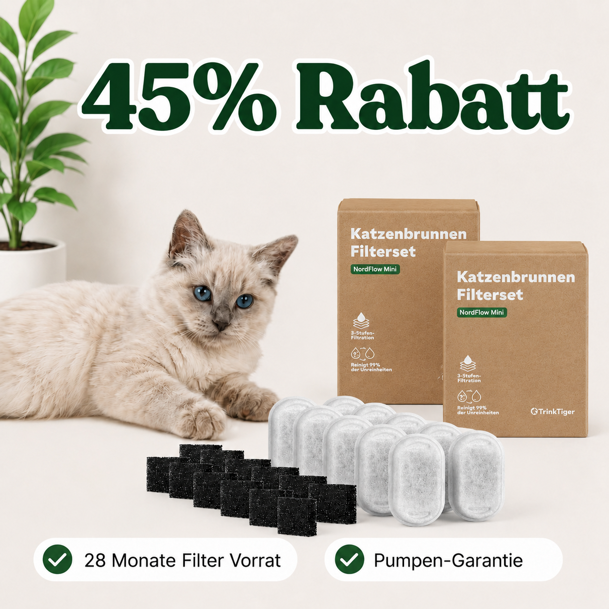 NordFlow Mini Filtervorrat
