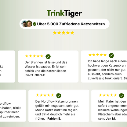 Trinkmatte für den Katzenbrunnen