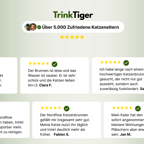 Trinkmatte für den Katzenbrunnen
