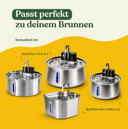 Wasserhahn aus Edelstahl