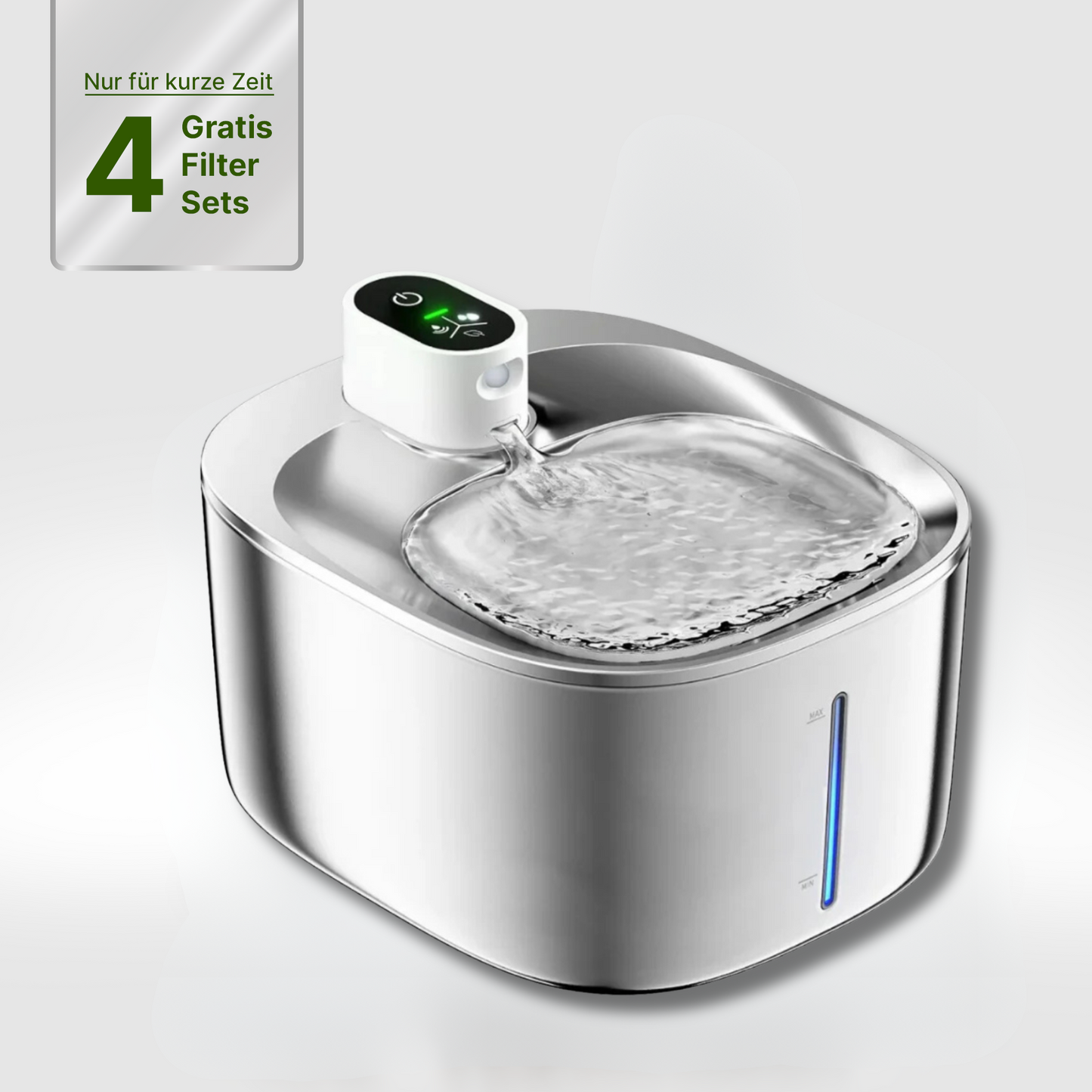 SmartFlow Deluxe Katzenbrunnen (4L + Kabellos)
