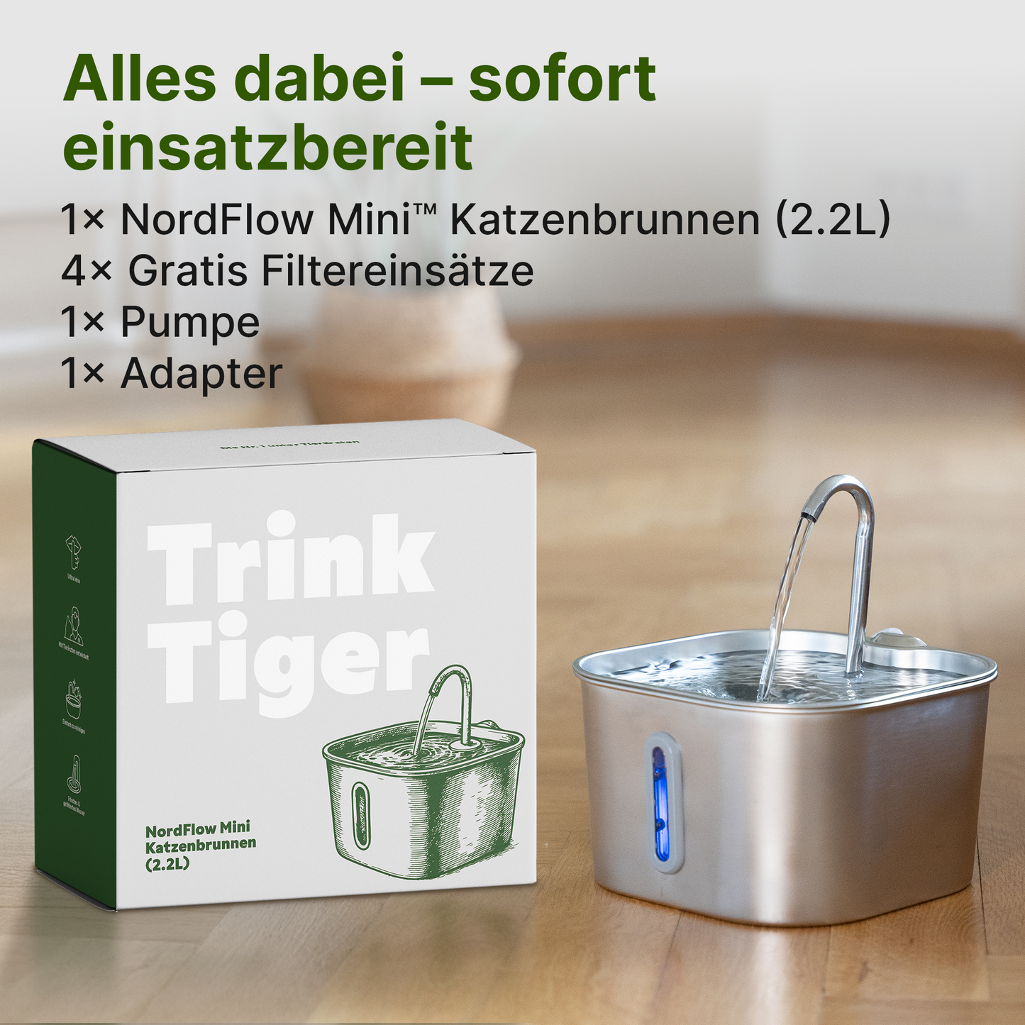 NordFlow Mini Katzenbrunnen