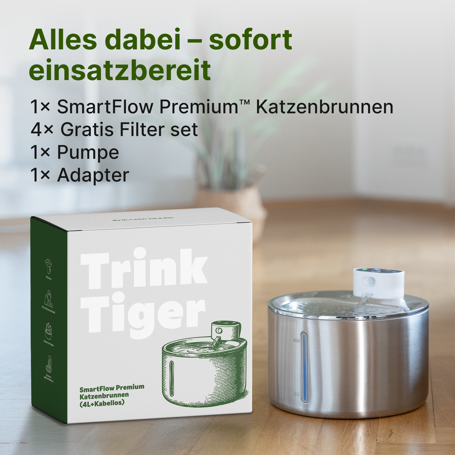 SmartFlow Premium Katzenbrunnen